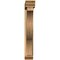 Ekena Millwork Funston Traditional Rough Sawn Bracket w/ Offset Brace, Western Red Cedar, 6"W x 34"D x 40"H BKT0604X34X40FST01RWR - alternate 3